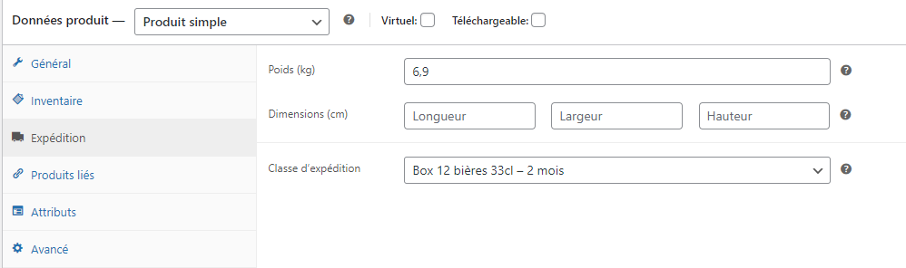 Cumulés les frais de livraison Table Rate Shipping, comprendre le fonctionnement.