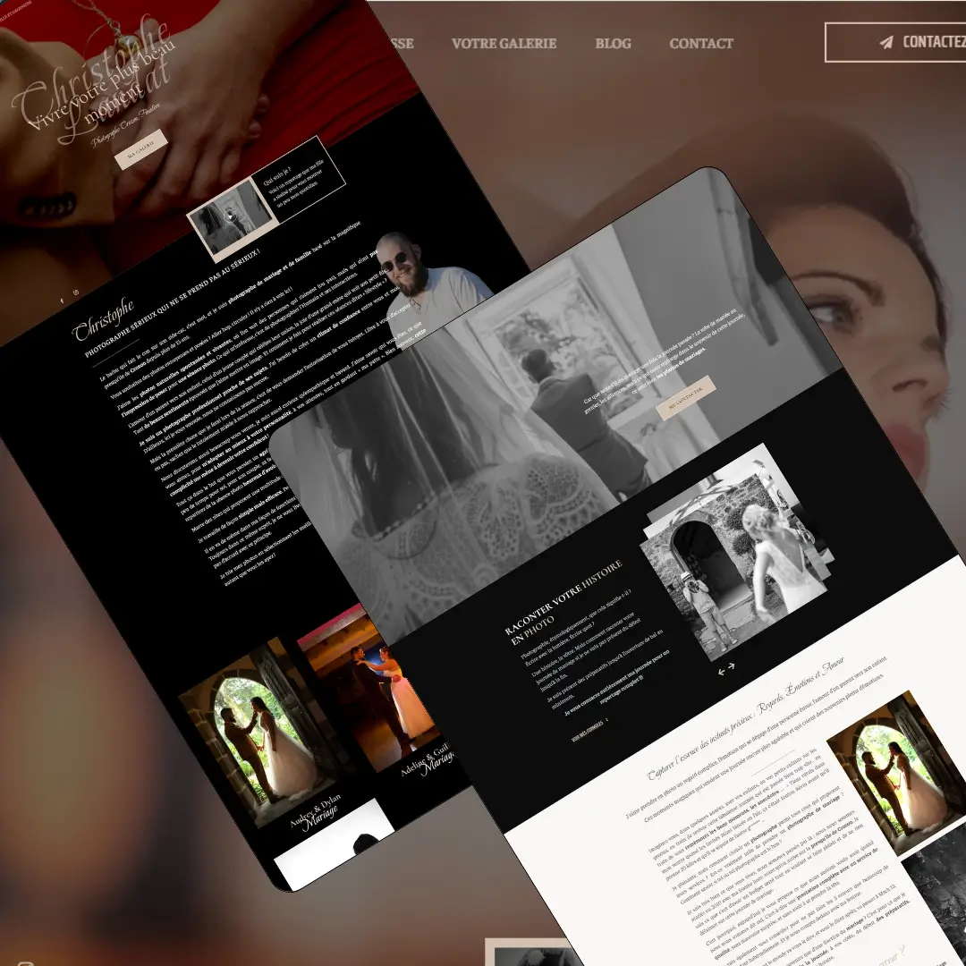 Photographe Crozon Christophe Landat - Digitcreativ création de site internet