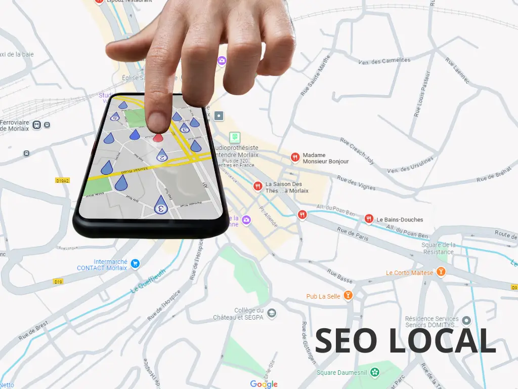 Carte Google map Seo local my business