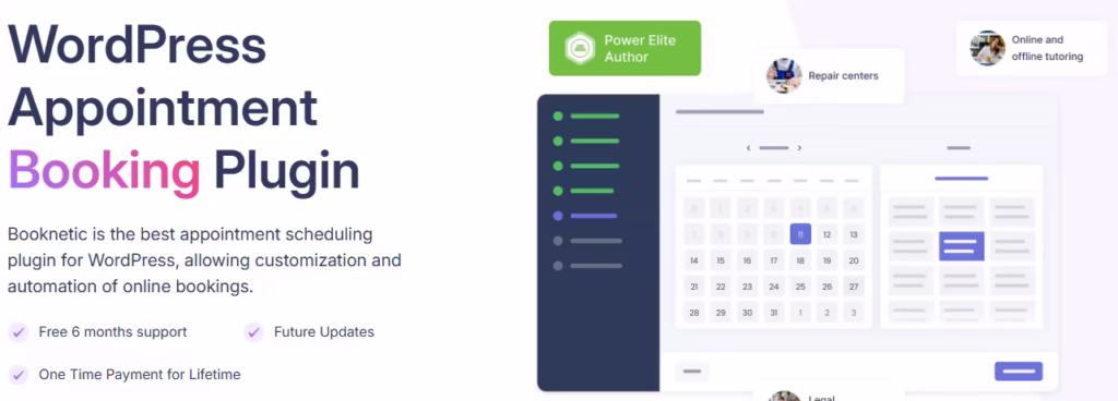 Booknetic reservation hotel - plugin wordpress