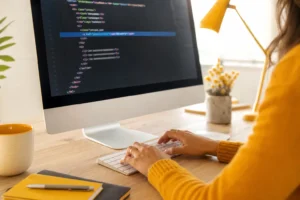 définition d un lien hypertexte illustrée par du code HTML